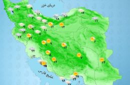 هواشناسی فعالیت سامانه بارشی تا اواسط هفته آینده