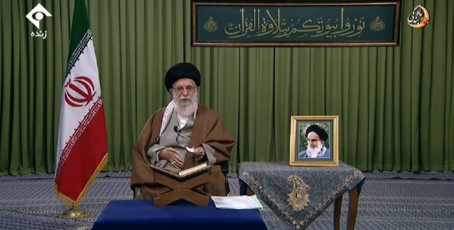 رهبر معظم انقلاب پس از پایان