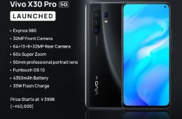 ️گوشی Vivo X30 Pro با مشخصات