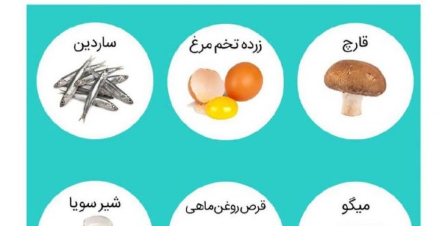 منابع مناسب ویتامین D

  «وی