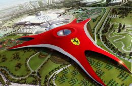  دنیای فراری ( Ferrari World Abu Dhabi ) بزرگترین شهربازی سرپوشیده در جهان است