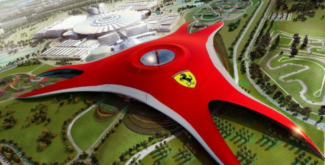  دنیای فراری ( Ferrari World Abu Dhabi ) بزرگترین شهربازی سرپوشیده در جهان است