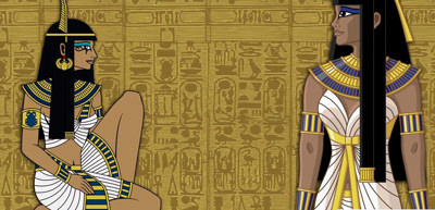 پوشش مصر باستان